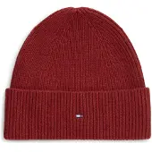 Tommy Hilfiger Beanie "TH FLAG KNIT" mit Wolle und Stickerei