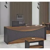 Xl Moebel Gmbh Brauner Schreibtisch Tische Büro Einrichtungsmöbel Tisch Chefschreibtisch 200x90
