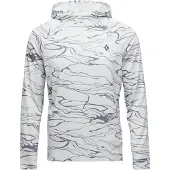 Black Diamond - L/S Alpenglow Hoody - Longsleeve Gr XL grau