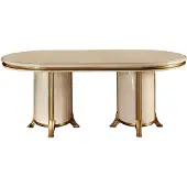 AEA Esszimmer Wohnzimmer Klassisch Beige arredoclassic Esstisch Design Tisch Holz