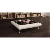 AEA Leder Couchtisch Tisch Couchtische Glas Tische Designer Beistelltisch Wohnzimmer