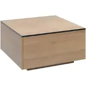 AEA Beistell Tisch Couchtisch Echtes Holz Einrichtung Möbel Eiche 80x80cm Tische