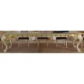 AEA Esstisch Esszimmer Wohnzimmer Holz Tisch Design Möbel Massivholz Tische Italien