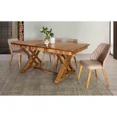 AEA Esszimmer Esstisch Tisch Möbel Einrichtung Tische italienischer Stil Möbel Holz