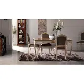 AEA Tisch Echtes Holz Klassische Barock Antik Stil Esstisch Tisch Echtes Holz