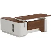 AEA Eckschreibtisch Büro Tisch Office modern Holz Arbeitszimmer