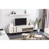 AEA Stilvolle Wohnwand Designer TV-Lowboard Moderne Regale Robuste Möbel