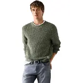 Pepe Jeans für Herren. PM7000092 Pullover Duncan Crew grün (L), Lässig, Baumwolle, Langarm