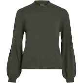 Vila Stehkragen Strickpullover