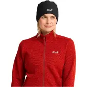 Jack Wolfskin Beanie "REAL STUFF BEANIE" Fleecemütze, leicht, aus recycelten Materialien