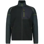 CMP MAN Fleece Jacket black pine-jungle (22FZ) 52