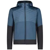 CMP Herren Kapuzensweats lg.Arm He/Uni MAN HYBRID JACKET FIX HOOD