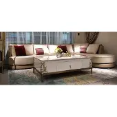 AEA Wohnzimmer Couchtisch Beistelltisch Design Couchtische Sofa Tische Luxus Holz