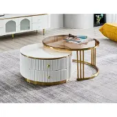 AEA Couchtisch Wohnzimmer Möbel Luxus Holz Tische Couchtische 80x40,5 Tisch