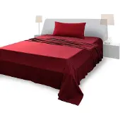 Markenlos Bettwäsche Set 100% Baumwolle - Rosa