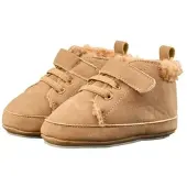 Sterntaler Krabbelschuh "Baby Schuhe uni", Jungen, Gr. 22, beige (braun meliert), Schuhe Krabbelschuh