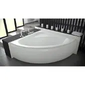 AEA Design Badewanne Eck Acryl Badewannen Wannen Moderne Eckbadewanne Weiß Wanne