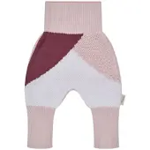 Sterntaler Stoffhose "Strickhose colorblocking", Jungen, Gr. 68, EURO, rosa (puderrosa), Hosen Stoffhose