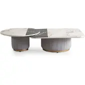 AEA 2x Couchtisch Luxus Design Holz Tisch Wohnzimmer Schwarz Stil Modernes