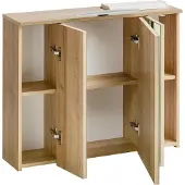 AEA Spiegelschrank Wandschrank Badezimmerschrank mit Spiegel 80 cm LED Beleuchtung
