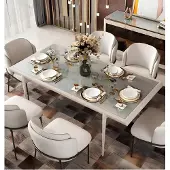 AEA Esstisch Design Wohnzimmer Tisch Holz Tische Esszimmer Moderne Möbel 160x90