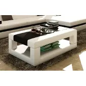 AEA Ledertische Couchtische Tische Designer Glastisch Couchtisch Tisch Polster