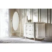 Xl Moebel Gmbh Klassischer Schminkzimmer mit Standspiegel und Kommode - Verona
