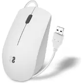 Subblim SUBMO-B2BS002, Beidhändig, Optisch, USB Typ-A, 1200 DPI, Weiß