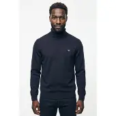 FYNCH-HATTON Rollkragenpullover mit Logostickerei
