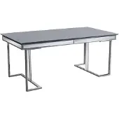 AEA Stilvoller Grauer Esstisch Ausziehbarer Tisch Esszimmer Robuste Möbel