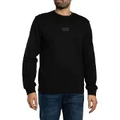 EA7 für Herren. 7M001489_AF17787 Logo Series Sweatshirt schwarz (S), Lässig, Sportlich, Baumwolle, Sportbekleidung, Multisport, Kurzarm