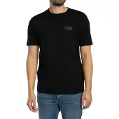 EA7 für Herren. 7M001487_AF17789 Logo Series T-shirt schwarz (XL), Lässig, Baumwolle, Kurzarm