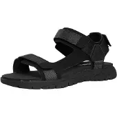 Timberland Sandale "WINDHAM TRAIL WINDHAM TRAIL SANDAL", Herren, Gr. 47,5, schwarz (jet schwarz), Textil, Schuhe Sandale