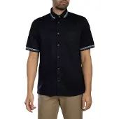 Armani Exchange für Herren. XM002110AF22640UB101 Informelles Poloshirt marineblau (M), Lässig, Baumwolle, Kurzarm