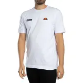 Ellesse T-Shirt "FLORAN TEE", Herren, Gr. S, weiß, Obermaterial: 100% Baumwolle, normal, Rundhals, Shirts T-Shirt, mit Rundhalsausschnitt, Kurzarm-Design, aus Baumwolle, normale Länge