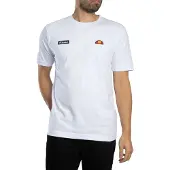 Ellesse T-Shirt "FLORAN TEE", Herren, Gr. M, weiß, Obermaterial: 100% Baumwolle, normal, Rundhals, Shirts T-Shirt, mit Rundhalsausschnitt, Kurzarm-Design, aus Baumwolle, normale Länge