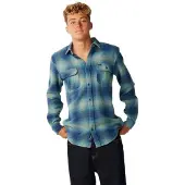 Rip Curl - Count Flannel Shirt - Hemd Gr XL blau
