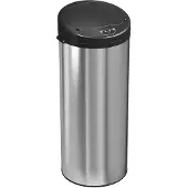 HOMCOM Sensor Mülleimer 55L Berührungsloser Abfalleimer mit Soft-Close-Deckel