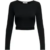 ONLY Rundhalsshirt "ONLNIKITA L/S TOP JRS"