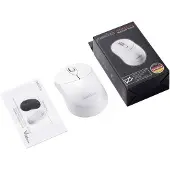 Perixx PERIMICE-802 W Mouse Bluetooth Optical White 3 Buttons 1000 dpi