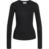 Jack & Jones Harmony Tight Dream Langarm-t-shirt Schwarz S Frau Schwarz S