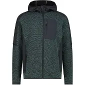 CMP MAN Fleece Jacket FIX Hood musk-antracite (07FU) 58
