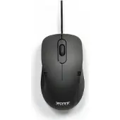 Port Designs Pro Lite, Beidhändig, Optisch, USB Typ-A, 1000 DPI, Schwarz