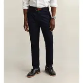 Gant für Herren. 1501020 Slim Sport Hose marineblau (33/32), Lässig, Baumwolle