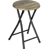 Wenko Sitzhocker "Forio", braun, B:30cm H:46cm T:30cm, Hocker, Sitzhocker, BxTxH: 30x30x46 cm