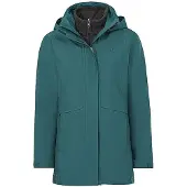 Vaude Women's Idris 3in1 Parka IV dark fjord green (349) 38