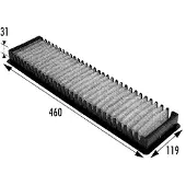 Valeo Innenraumluftfilter mit Aktivkohle 698725