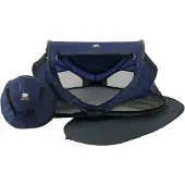 Deryan Peuter Luxe Reisebett inkl. selbstaufblasbarer Matratze – Marineblau