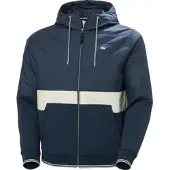 Helly Hansen Men’s Koster Hybrid Full-zip Hoodie navy stripe (598) M