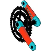 RideWrap Mtb Kurbelschutzaufkleber